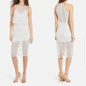 Revolve Line&dot crochet lace Halter dress